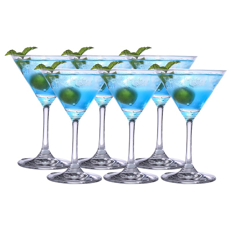 鸡尾酒酒杯套装酒吧家用玛格丽特杯子创意水晶玻璃杯高脚杯香槟杯 - 图3