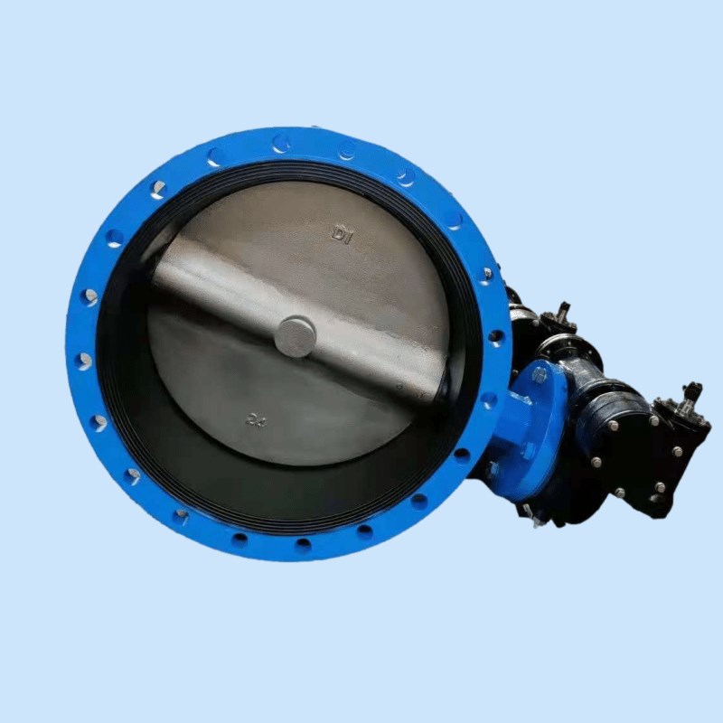 D31X-10/1Q手动涡轮软密封法兰蝶DN100 1 0 300 0 00 - 图2