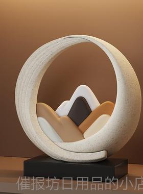 正品新式时来转中摆件客厅电视柜办公室轻奢高档运饰品乔迁装新居