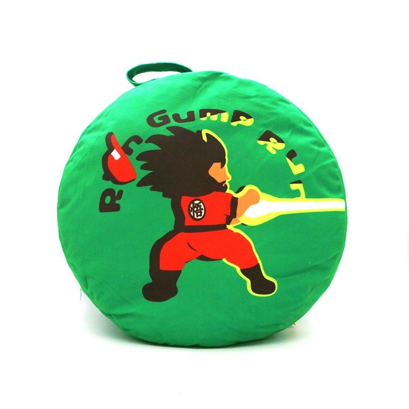 捕梦岛七龙珠悟空抱枕被子两用空调毯车载抱枕毯学生办公室午睡毯 - 图3