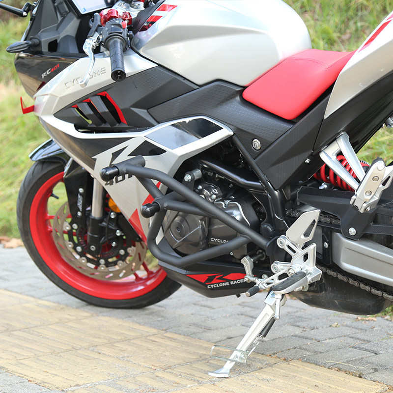 适用于赛科龙RC401 RX401保险杠防摔护杠竞技杠发动机保护杠配件 - 图1