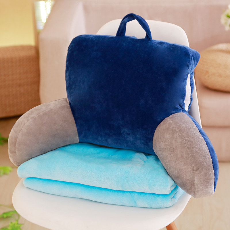 办公室靠垫抱枕被子两用靠枕腰枕腰靠沙发椅子靠背汽车三合一毯子,淘宝优惠券,粉丝福利购,淘宝优惠卷