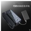 Chengdu installation of glass door fingerprint lock without hole opening office smart electronic password lock double door attendance access control