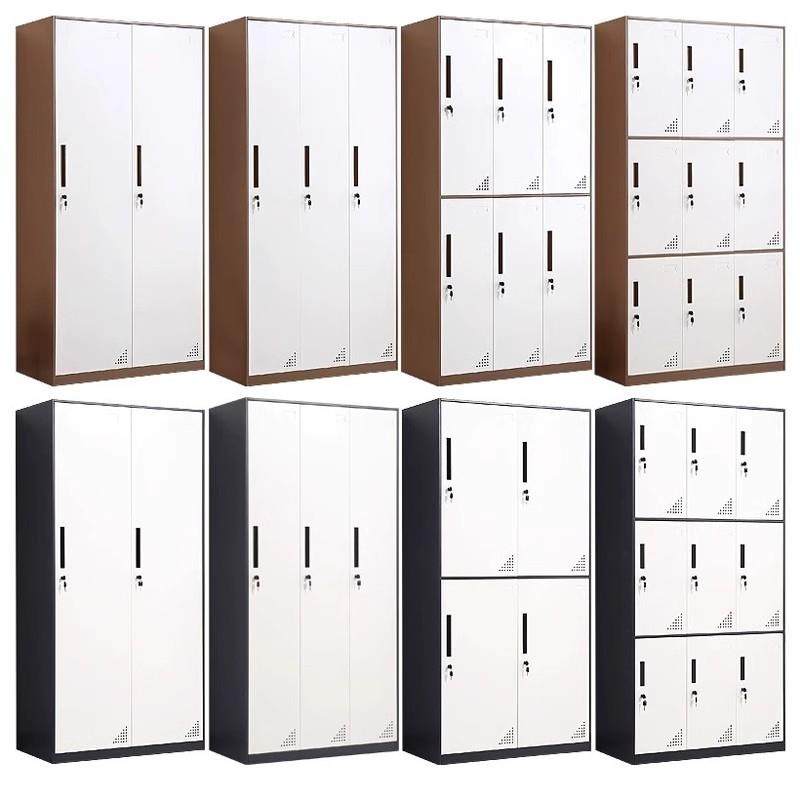 钢制更衣柜员工宿舍储物柜铁皮柜多门加厚健身房游泳馆带锁更衣柜,淘宝优惠券,粉丝福利购,淘宝优惠卷