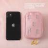 Authentic Sweet Dear Fabric First Box Portable Mini Travel Cosmetic Beads Treasure Bag Cosmetic Bag Earrings Ring