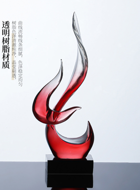 大鹏展翅现代简约大展宏图装饰客厅电视柜酒柜办公室桌面家居摆件