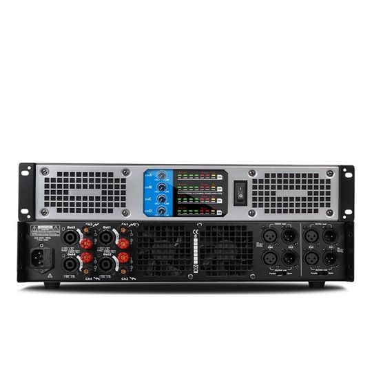 专业后级功放舞台演出会议家用KTV1U数字功放CA双音频功率放大器
