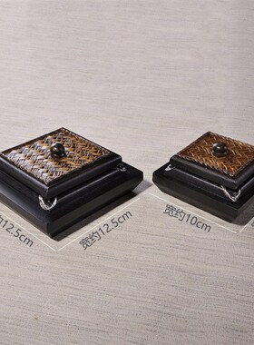 泰国家居用品 创意烟灰缸带盖大号 客厅茶几高档复古摆件烟灰缸