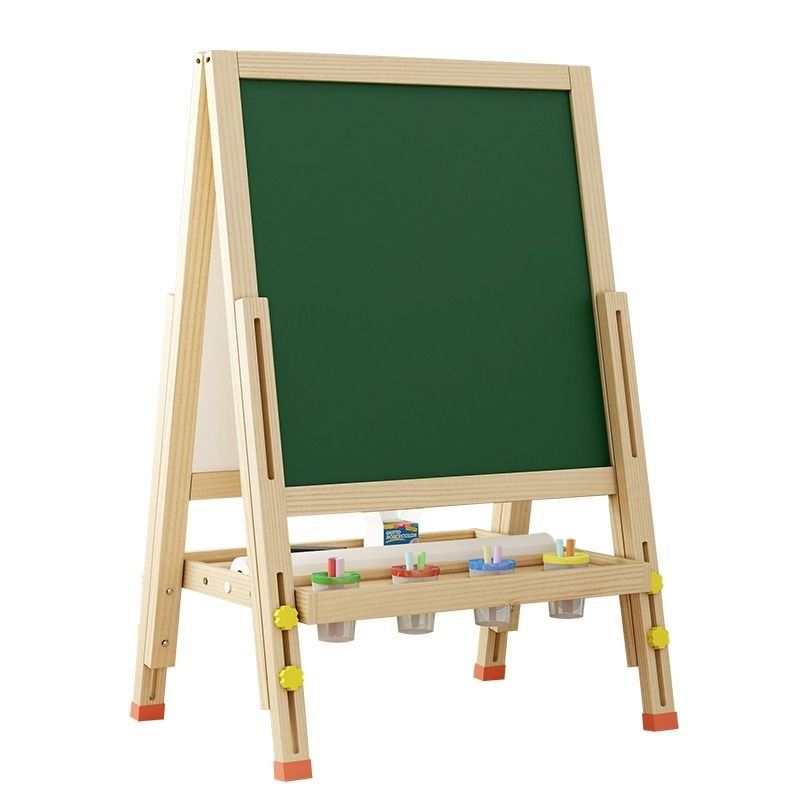儿童画板家教小黑板练粉笔字写生板幼儿园磁性可擦涂鸦练字板支架,淘宝优惠券,粉丝福利购,淘宝优惠卷