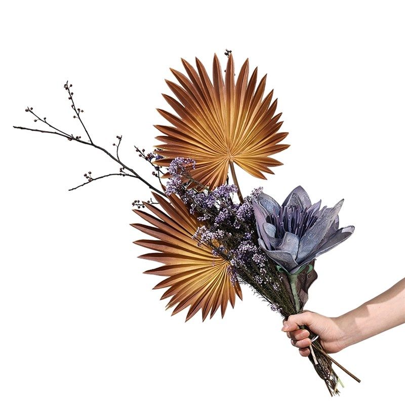 花瓶花艺套装成品花插花花束仿真花干花套餐样板间售楼处吊钟装饰 - 图3