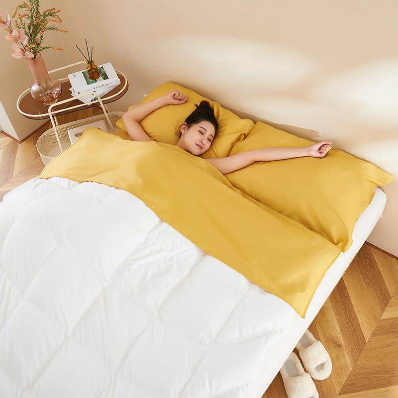 A类60支长绒棉酒店隔脏睡袋纯棉旅行睡袋一体式床单外出旅行床品,淘宝优惠券,粉丝福利购,淘宝优惠卷