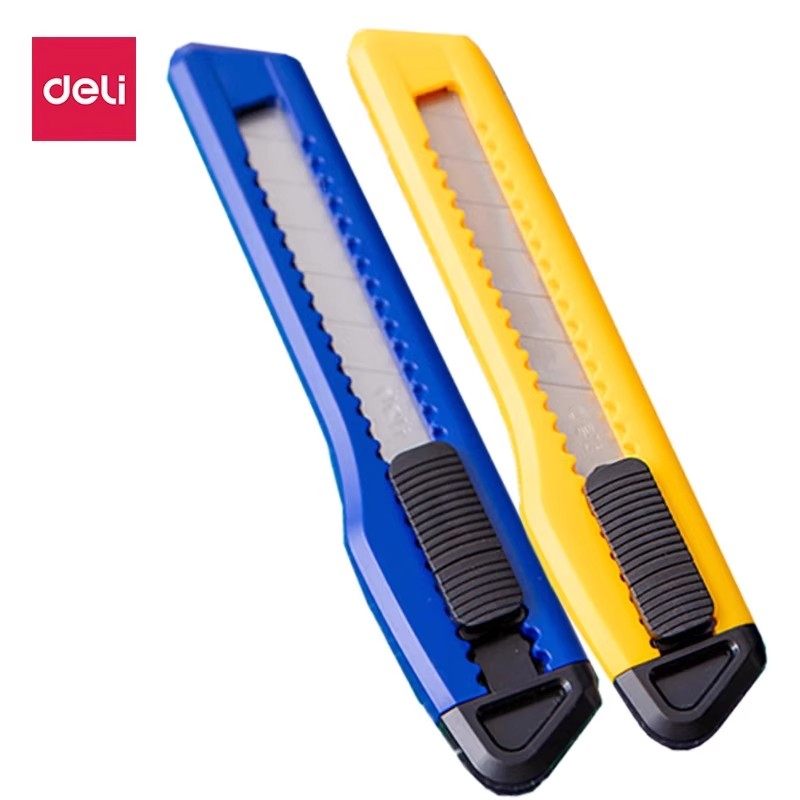 得力办公大号美工刀开箱神器加厚耐用155mm专业裁纸刀15.5cm办公用品刀片刀具开箱器切割工具便携合金钢文具,淘宝优惠券,粉丝福利购,淘宝优惠卷