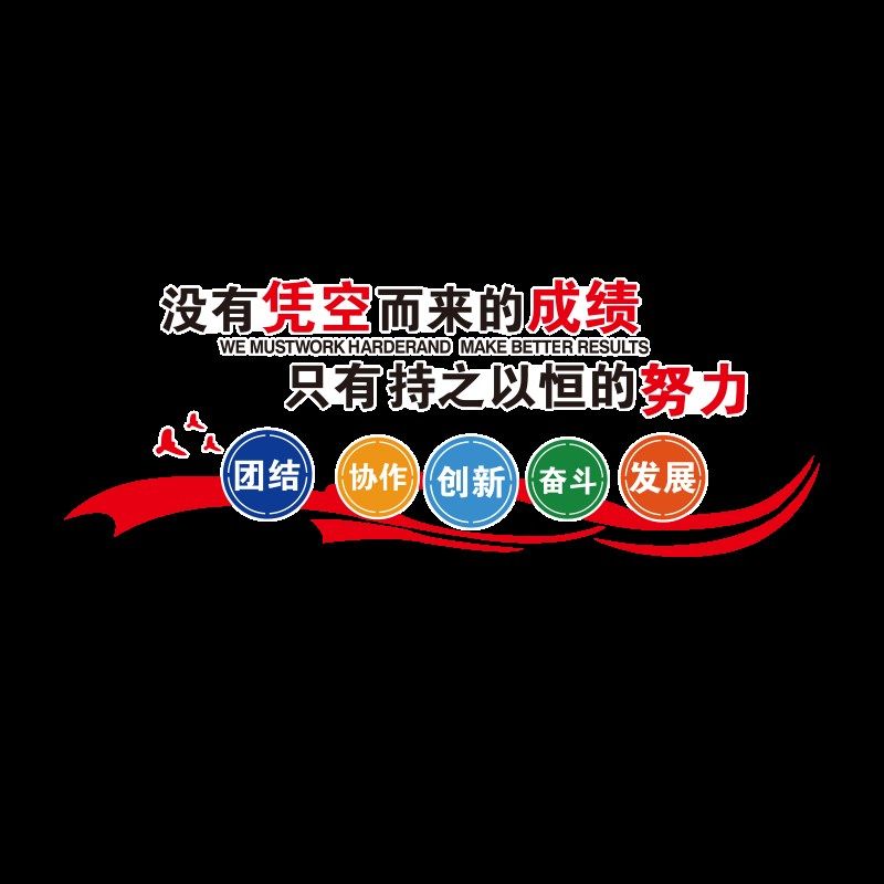 公司企业文化墙贴纸会议办公室墙面装饰氛围布置员工激励志标语3d,淘宝优惠券,粉丝福利购,淘宝优惠卷