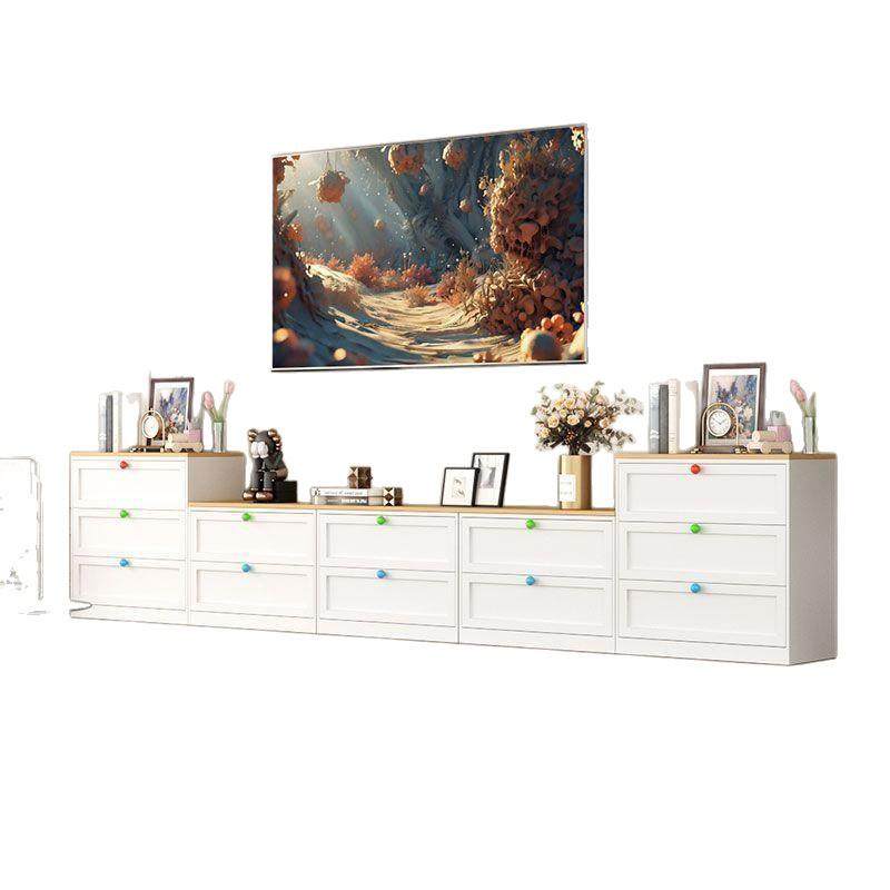 奶油风铁艺斗柜现代简约收纳柜客厅多层储物柜卧室铁皮收纳柜斗柜,淘宝优惠券,粉丝福利购,淘宝优惠卷