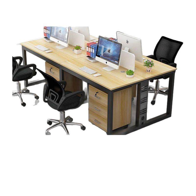 办公桌椅组合简约现代办公室双人职员电脑桌四人位办公桌员工位桌,淘宝优惠券,粉丝福利购,淘宝优惠卷