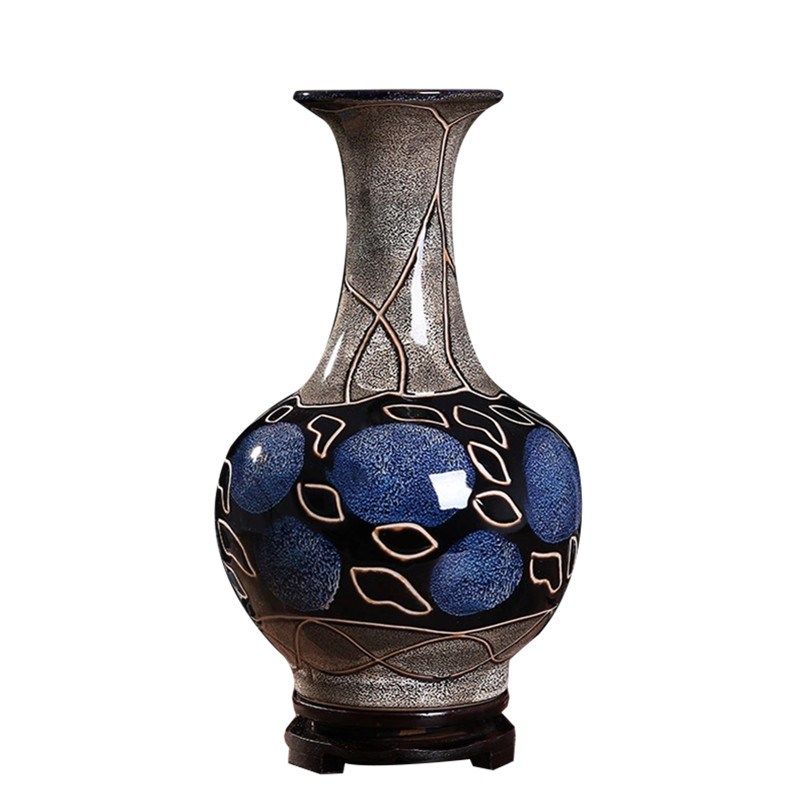 威弗列德电视柜酒柜插花摆设现代古典中式客厅陶瓷工艺品花瓶摆件,淘宝优惠券,粉丝福利购,淘宝优惠卷