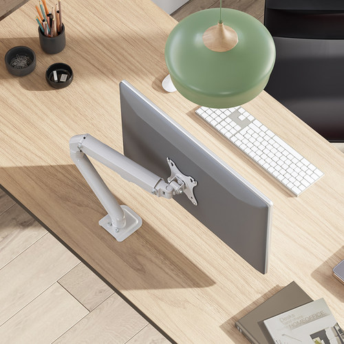 松能电脑显示器支架机械臂桌面台式万向旋转伸缩底座屏幕免打孔T6 - 图1