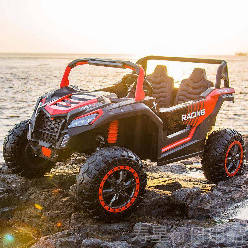 正品超大儿童电动车四孩轮小玩具车可坐大人双人遥宝四宝驱越野控,淘宝优惠券,粉丝福利购,淘宝优惠卷