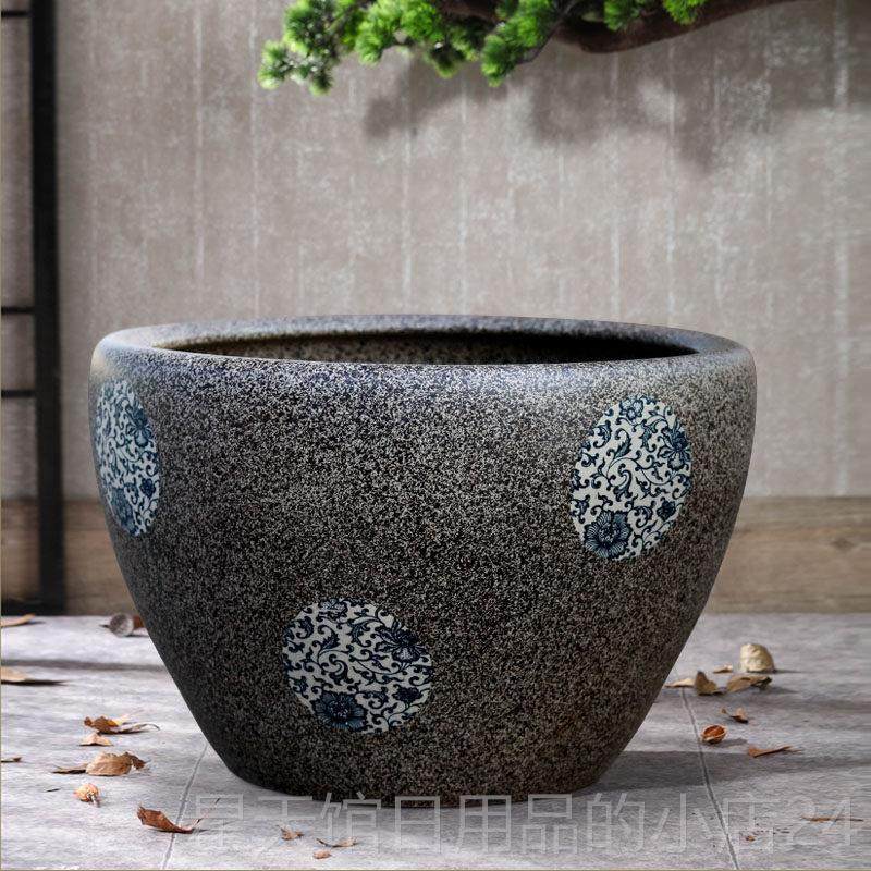 正品陶瓷鱼缸法生态养鱼缸大阳小水池庭院古老式水缸大号台睡莲荷,淘宝优惠券,粉丝福利购,淘宝优惠卷