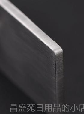 高档光面字 牌无吊男 999纯银项链空白平安牌军牌饰品刻字坠上尊