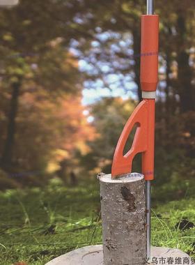 拆卸劈柴器野营破柴器户外手动劈柴器柴火分离器劈柴架劈柴器