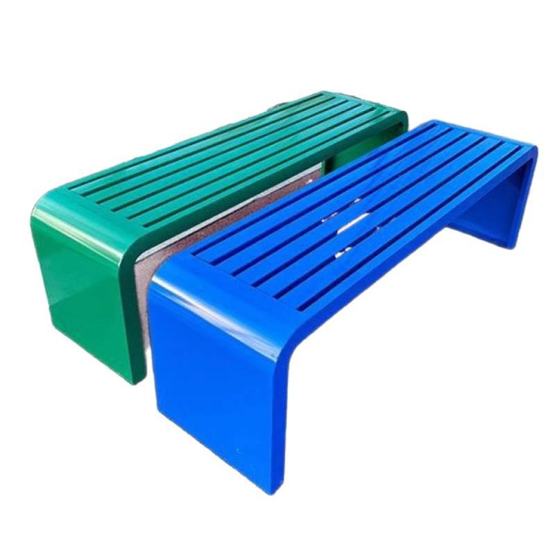 Park chair outdoor rest AL123 long leisure field bench outdoor outdoor courtyard court rest bench shopping mall seat wide