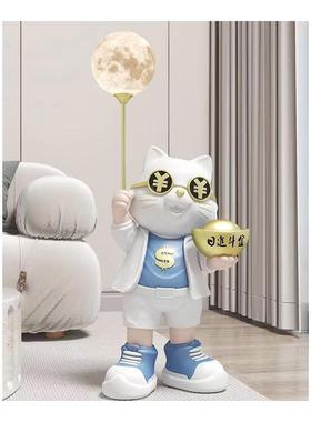 现BFG代简台约大型落猫摆客厅电件视柜沙发旁办公室大地厅前装饰