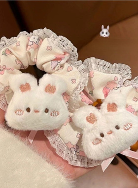 新款可爱Kitty美乐蒂发圈发绳粉