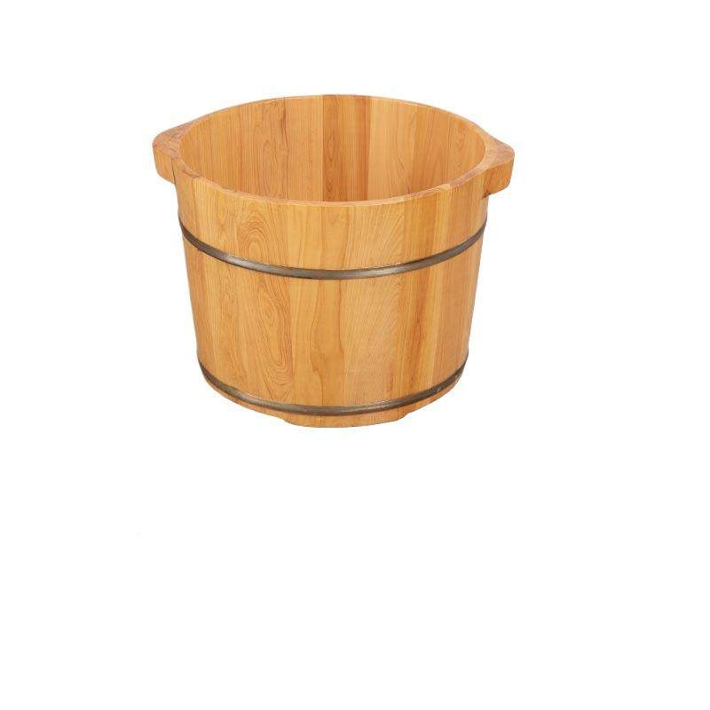 泡脚盆木桶家实F966MS65用号香柏木浴加小厚洗脚盆木盆足洗脚浴足 - 图3