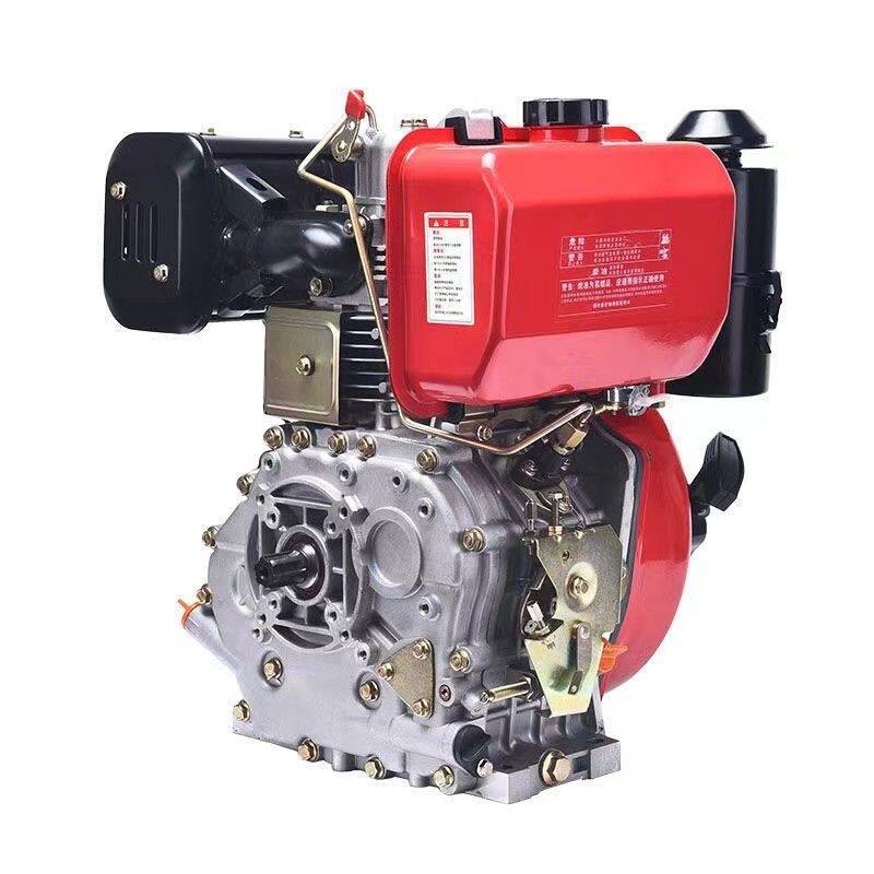 2023 new air-cooled diesel four-wheel drive micro tillage machine