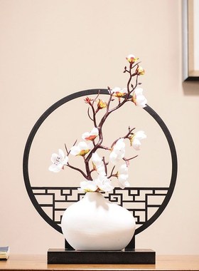 家里家居客厅酒柜摆设玄关创意摆件书房间办公室桌面屏风小装饰品