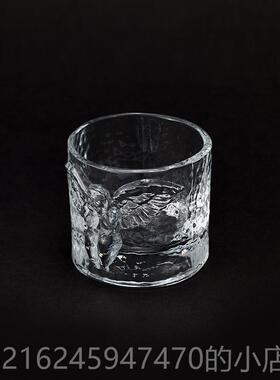 高档奇艺忌术男士威士稀天浮雕使冷水洋酒水玻璃杯子生日礼品盒装