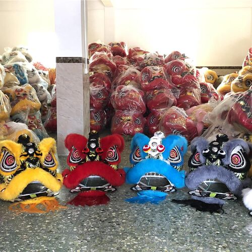 南狮行老夫子醒狮 精品南狮 高档醒狮狮头 符合比赛 南狮器材喜庆 - 图3