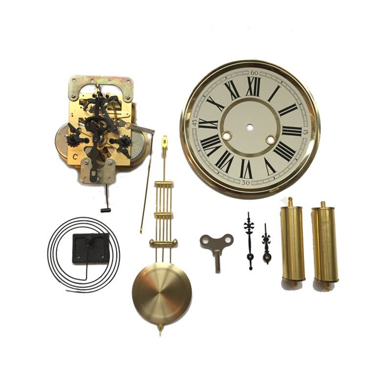 Vintage clock movement wall clock accessories retro mechanical clock repair spring clock movement time assembly