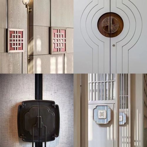 现代简约大门拉手高档订制日系玻璃大门把手实木门酒店包厢会所推 - 图3