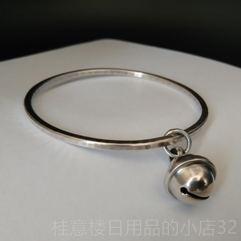 高档时尚复古做铃民族风银闭口款足银手工原旧创私人订制999纯铛 - 图2