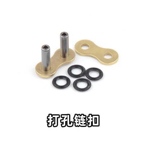 征和520X2机车金色原色轻量化星型密封圈油封链条 HX升级款 - 图3