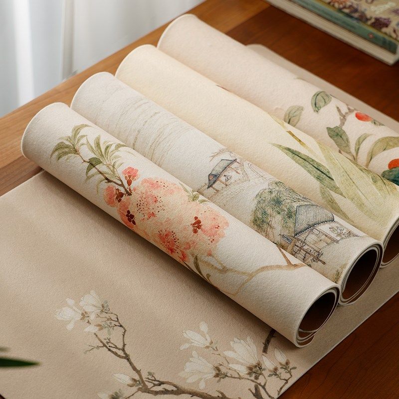 双悦彩绘羊毛画毡 毛毡桌布毛毡垫书法毛毡布书画文房四宝画毡用,淘宝优惠券,粉丝福利购,淘宝优惠卷