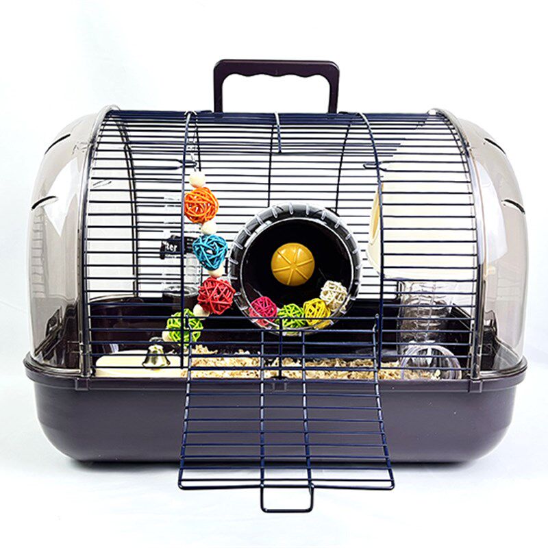 手提仓鼠外带笼布丁蜜袋鼯透明笼子豪华便携观赏笼大号宠物用品,淘宝优惠券,粉丝福利购,淘宝优惠卷