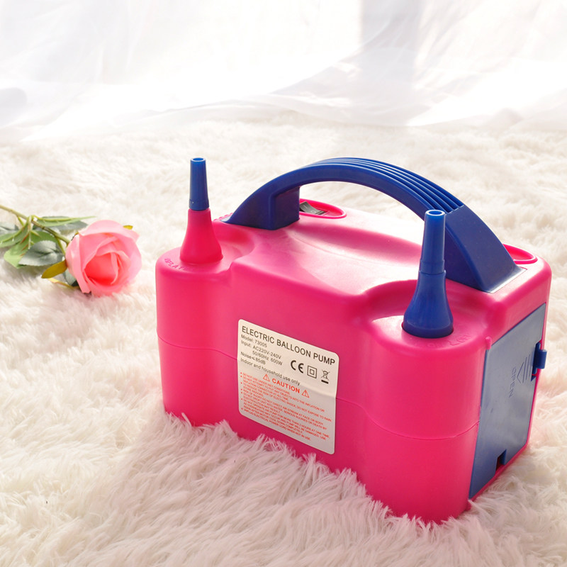 电动打气筒双孔吹气球机按压式充气泵充气机打气球工具家用便携式,淘宝优惠券,粉丝福利购,淘宝优惠卷