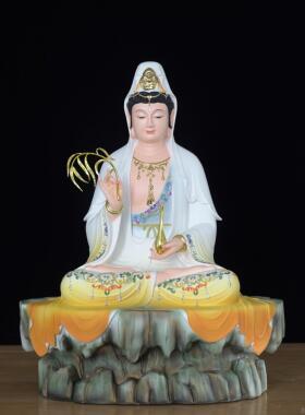 正品观音南海佛观像世菩萨神奉像家用供摆件关音神音像