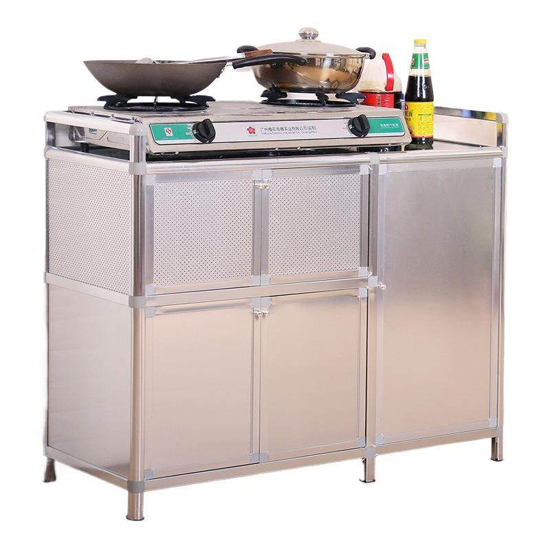 不锈钢碗柜厨物房储SSO柜放橱柜简易厨柜铝合金柜子碗柜厨具柜灶,淘宝优惠券,粉丝福利购,淘宝优惠卷