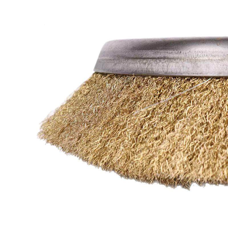 配电动除锈机件21FLP0*22碗型钢丝刷加厚大镀铜钢丝轮碗型抛打磨,淘宝优惠券,粉丝福利购,淘宝优惠卷