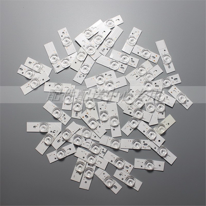 100*3V concave lens universal LCD TV modified LED lamp beads 32-65 inch backlight strip particles