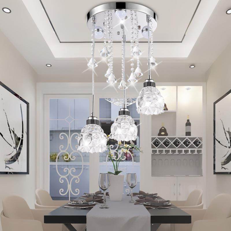 餐厅台吊灯卧室697温馨浪漫餐代桌灯气水晶广东中山灯大具现简约,淘宝优惠券,粉丝福利购,淘宝优惠卷