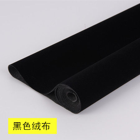 0.6mm厚自粘绒布带背胶植绒布条家具贴色板礼盒柜台DIY相框边 - 图0