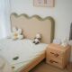 Play Dream Superman children's bed for boys and girls solid wood beech removable and washable cloud soft bag single bed children's furniture