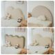 Play Dream Superman children's bed for boys and girls solid wood beech removable and washable cloud soft bag single bed children's furniture