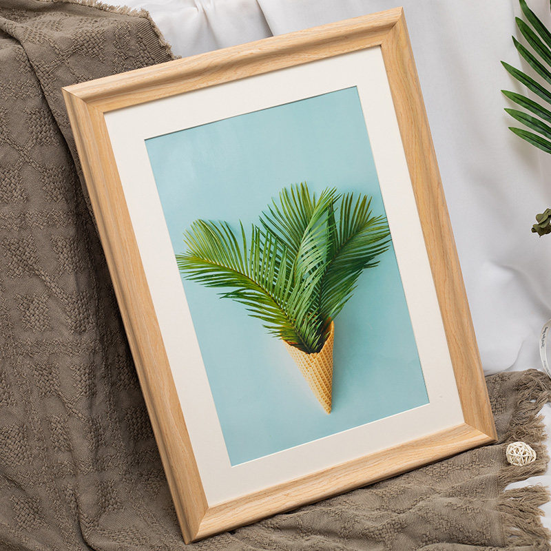 免打孔实木相框挂墙24寸A4a3支持定制尺寸画框外框8k4k装裱拼图框,淘宝优惠券,粉丝福利购,淘宝优惠卷