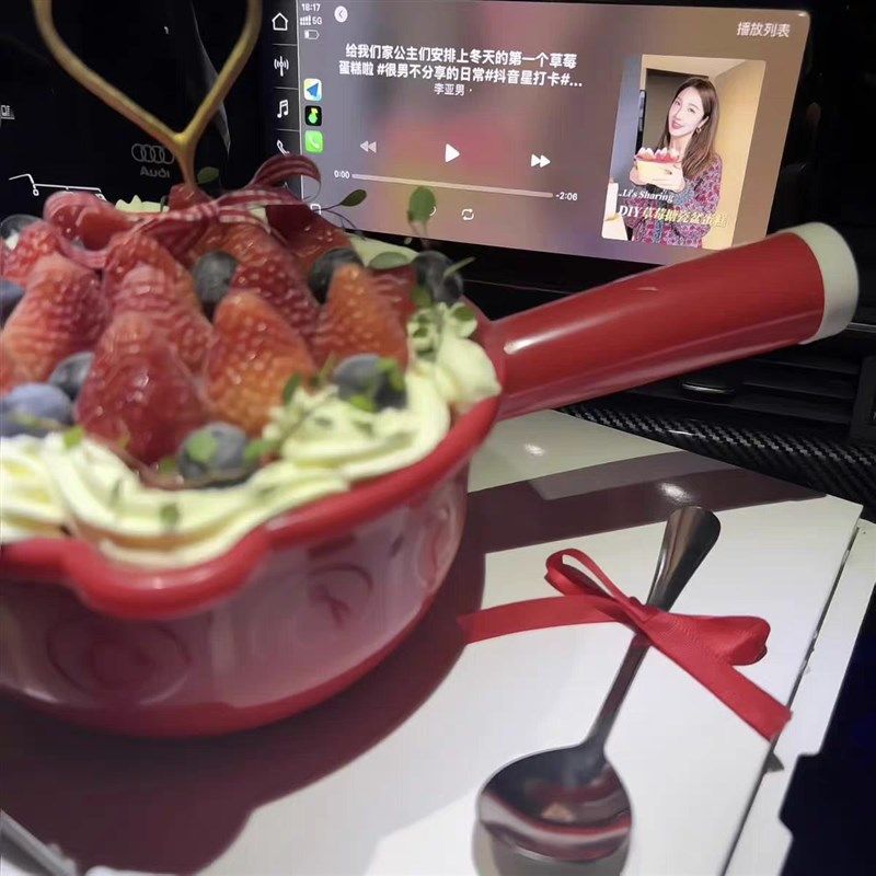 【水瓢蛋糕】大红水漂草莓奶油甜品专用水舀蛋糕店圣诞新年情人节,淘宝优惠券,粉丝福利购,淘宝优惠卷